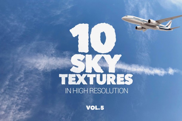 1 Sky Textures Vol 5 x10 (2340)